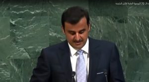 أمير قطر يدعو إلى إنهاء الحرب في اليمن أمام قادة العالم