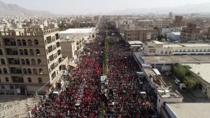صنعاء تحتشد بذكرى عاشوراء “ثورة ضد الظلم”